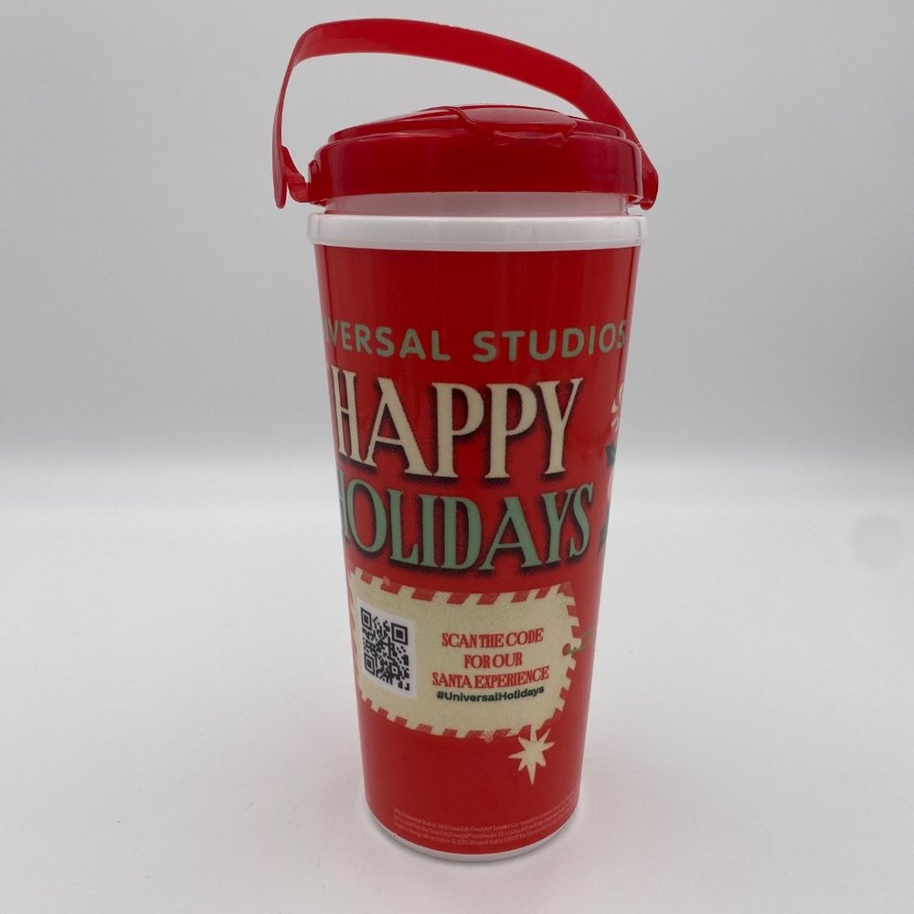 Universal Studios Christmas Happy Holiday's 2023 Cup with Handle Red Souvenir